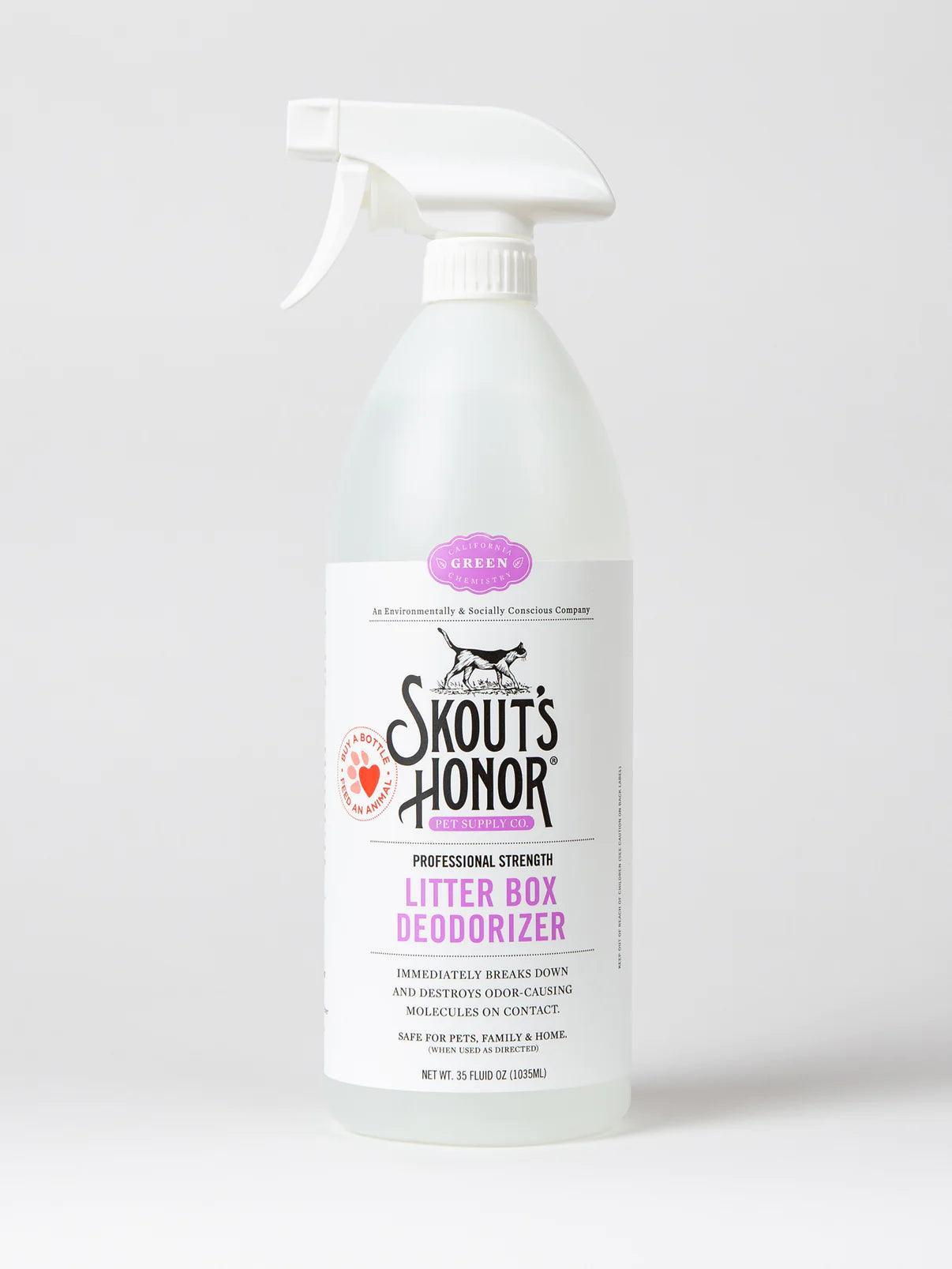 An Image displaying Skout's Honor Odor Deoderizer Litter Box Deoderizer. Now Available on the Pet Friendly's website in the Philippines. Check out our amazing range of products today!