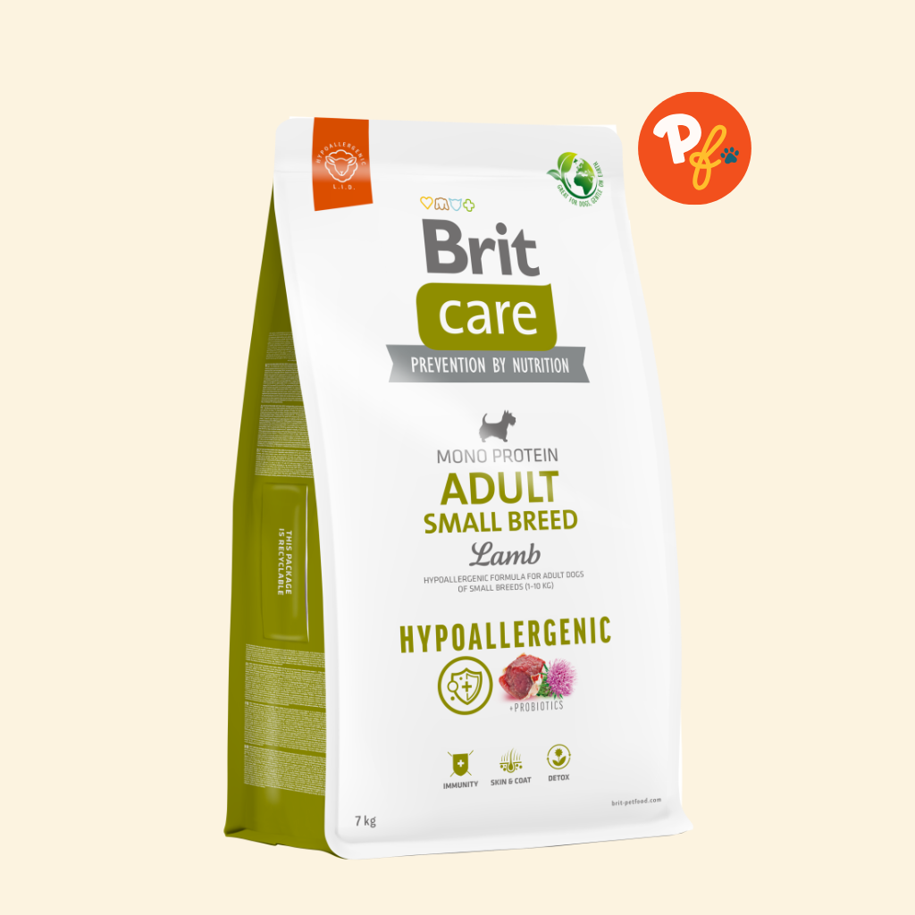 Brit Care Adult Small Dog Breed Hypoallergenic Lamb