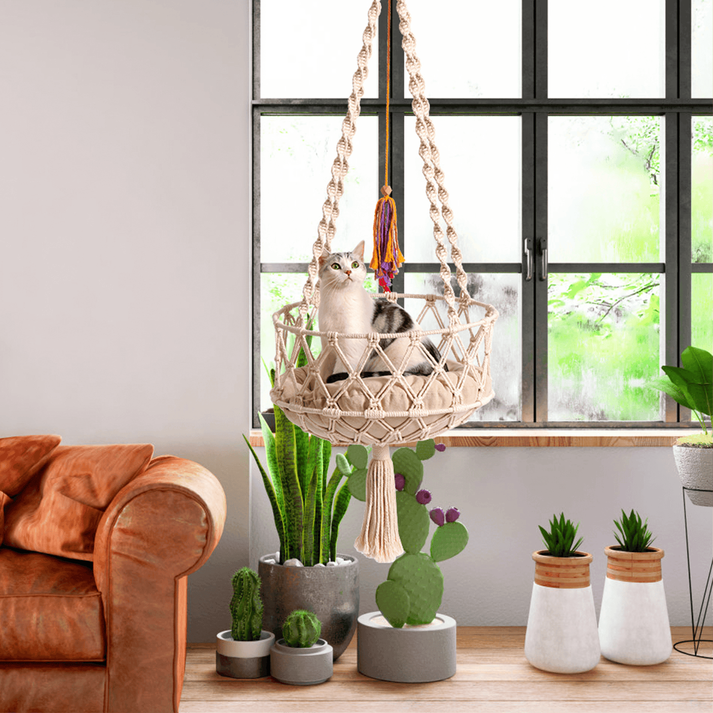 Mewoo - Cat Hanging Hideaway Hammock - Pet Friendly's PH