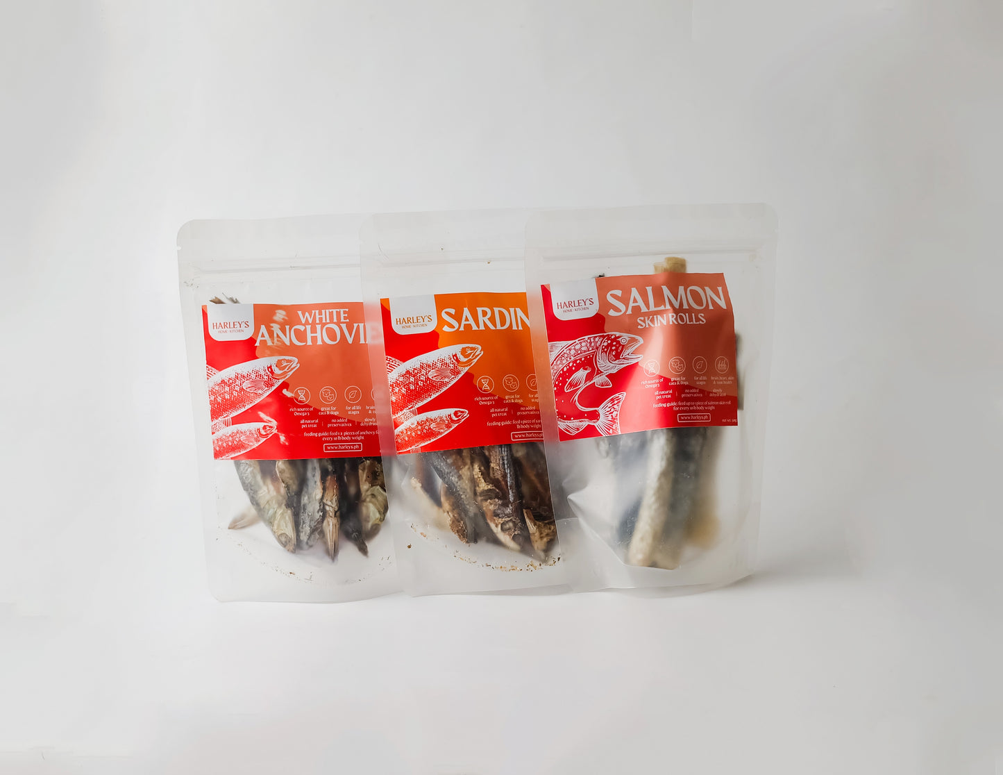 Harley's Salmon Skin Rolls