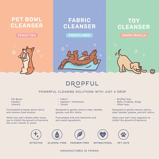 Dropful Fabric Cleanser in Fresh Linen