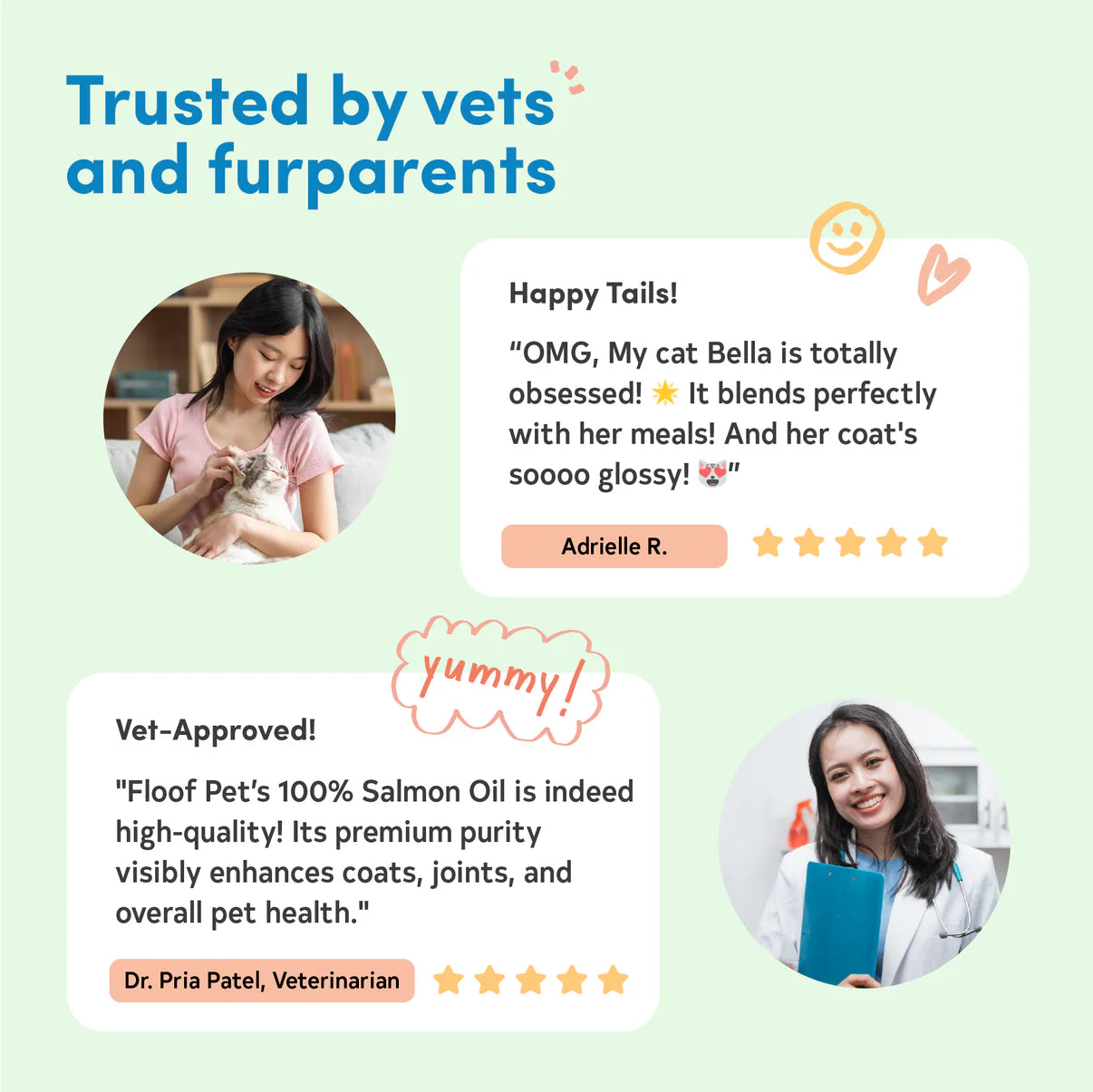 Floof Pets Salmon Oil: High-quality supplement promoting overall wellness for dogs & cats.