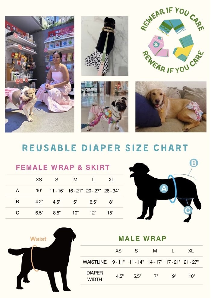Furri Buddies - Brooky Green Female Wrap