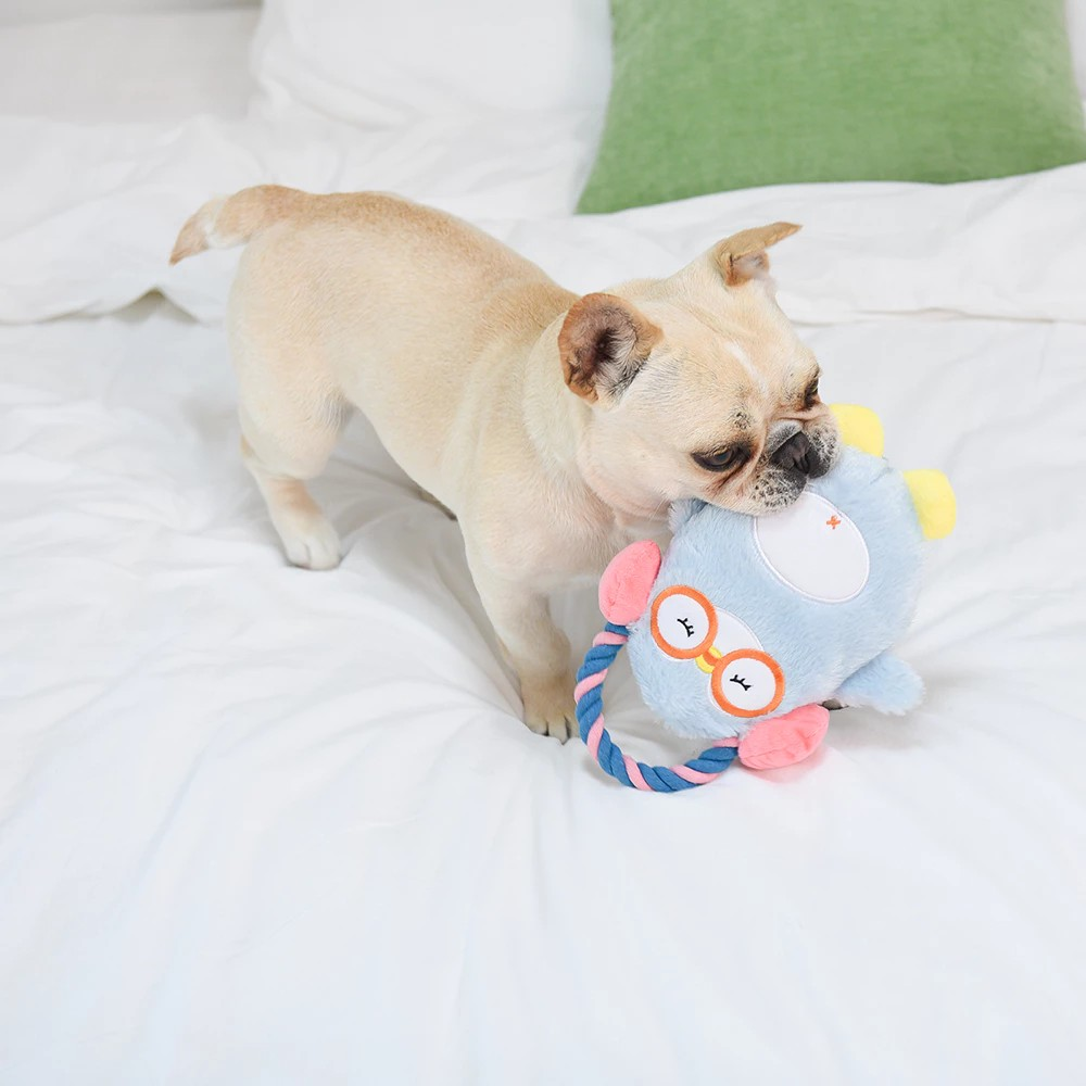 Plush penguin toy from Hugsmart's Melody Bros collection, featuring a cheerful musical theme and soft, huggable fabric.