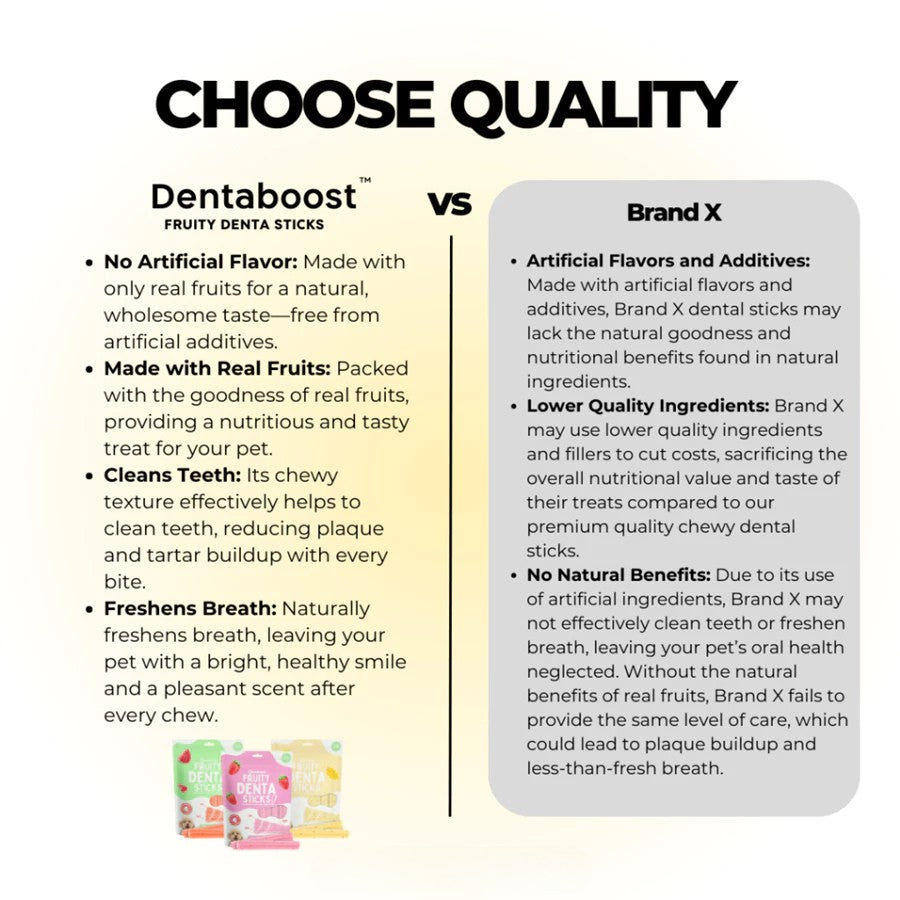 Dentaboost Fruity Dental Sticks - Watermelon