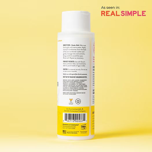 Skout's Honor Probiotic Shampoo and Conditioner Honeysuckle