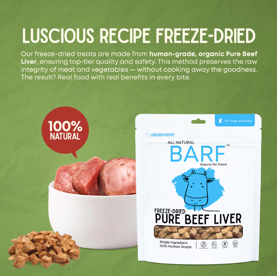 Luscious - Freeze Dried Beef Liver