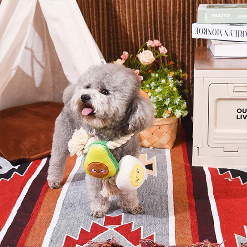 Elevate playtime with Hugsmart Toast & Egg Rope Toy – a must-have in Tug Toys for dogs! Our Pet Tug Toys ensure interactive fun and bonding moments. Choose top-quality Dog Tug Toys for lasting enjoyment. Discover the perfect balance of durability and excitement for your furry companion!