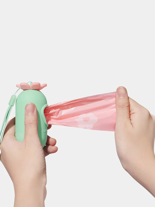 Vetreska - Flora Scented Poop Bag Dispenser (with 7 Rolls)