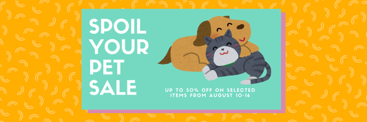 Announcement - Spoil Your Dog Sale!