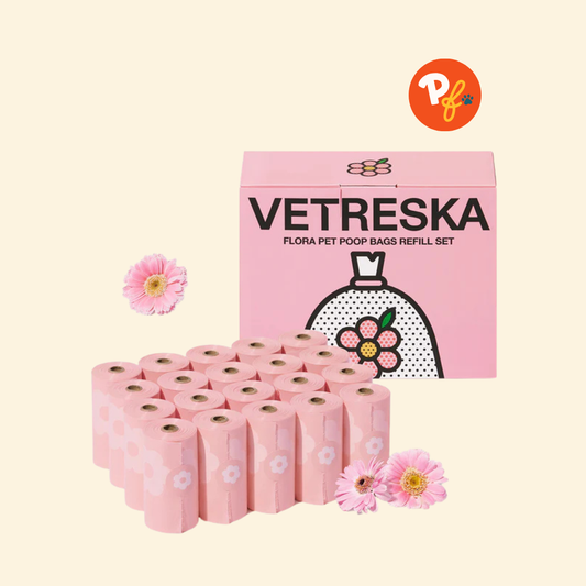 Vetreska - Flora Scented Poop Bags (20 Rolls)
