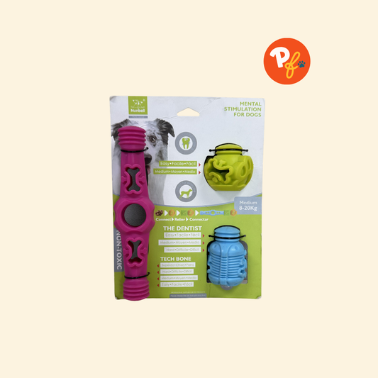 Nunbell - Pet Interactive Connectable's Toy 3PCS