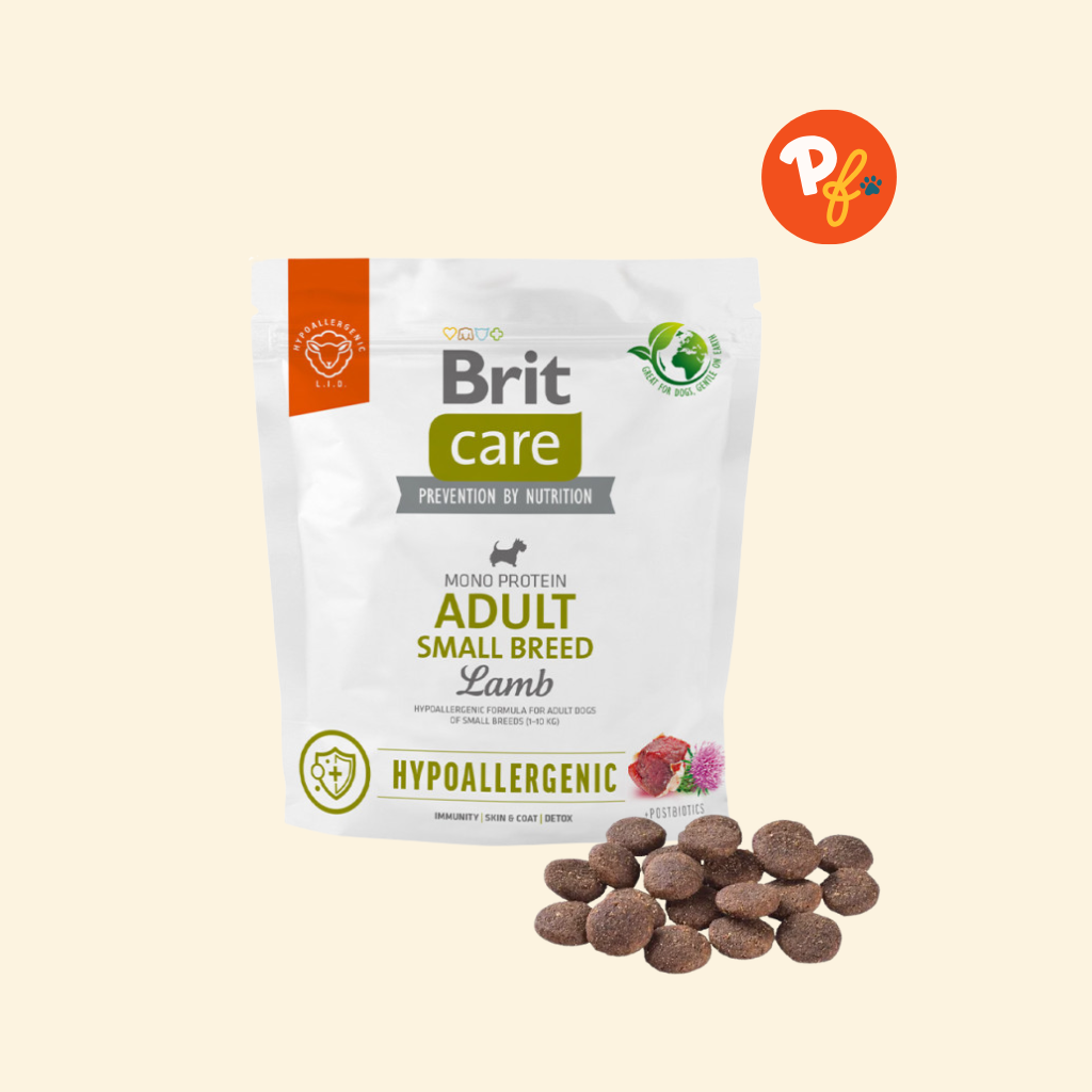 Brit Care Adult Small Dog Breed Hypoallergenic Lamb
