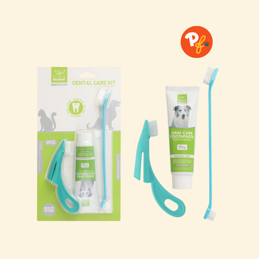 Nunbell - Pet Toothbrush Set 3pc