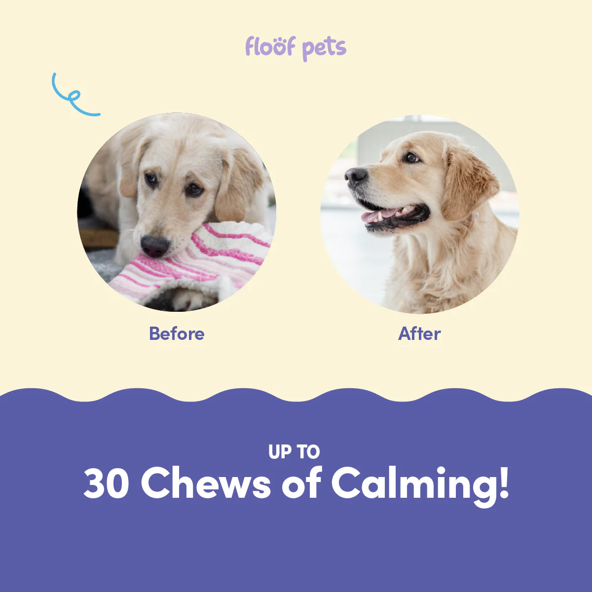 Floof Pets - All Furr One Calming Bites for Dogs 300g