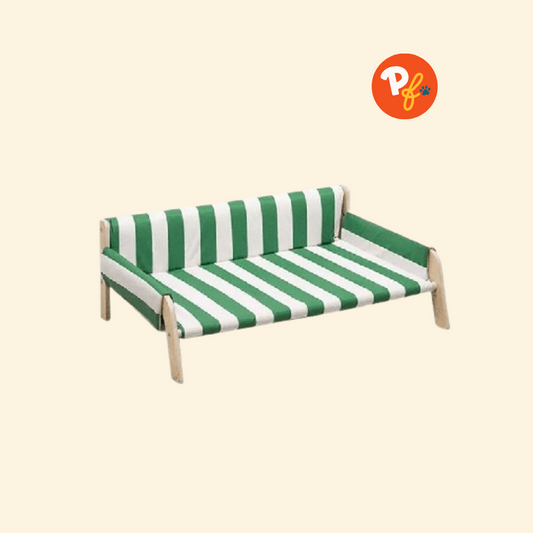 Mewoo - Striped Pet Sun Lounger