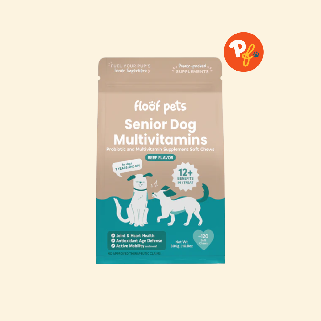 Floof Pets - All Furr One Senior Dog Multivitamins 300g