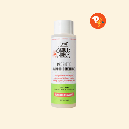 Skout's Honor Probiotic Shampoo and Conditioner Sunkissed Coconut