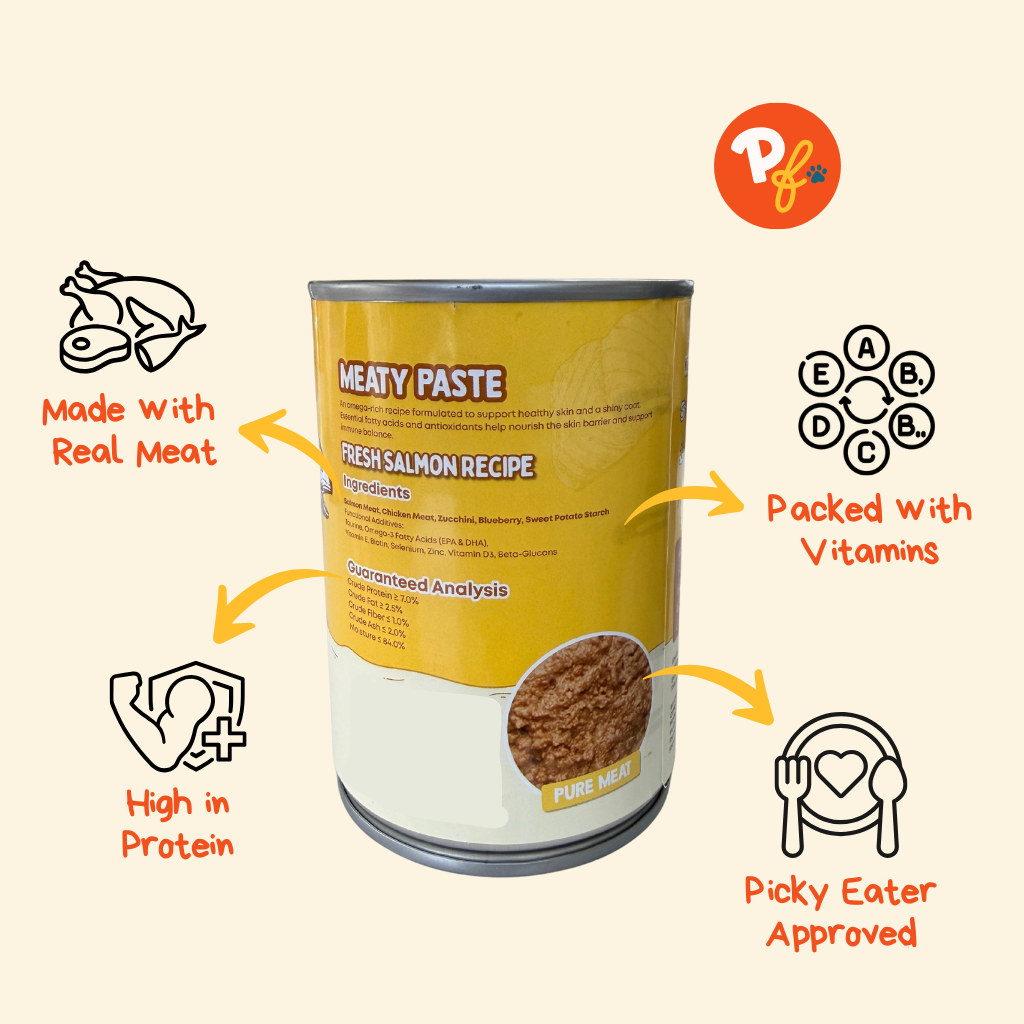 Bare Kitchen Canned Wet Dog Food (Salmon + Zucchini)