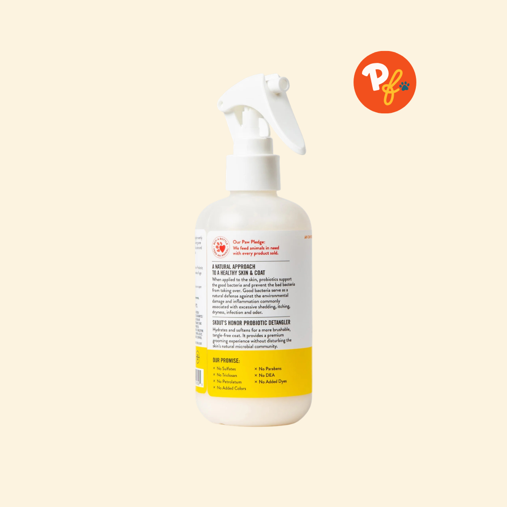Skout's Honor Probiotic Detangler (Honeysuckle)