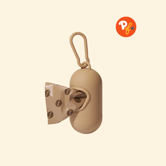Vetreska - Coffee Scented Poop Bag Dispenser (with 1 Roll)