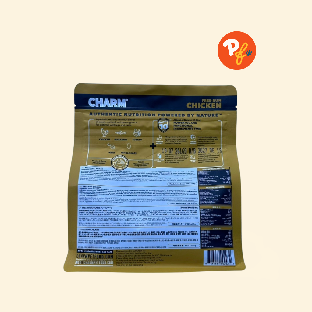 Charm - Freerun Chicken F9 340g