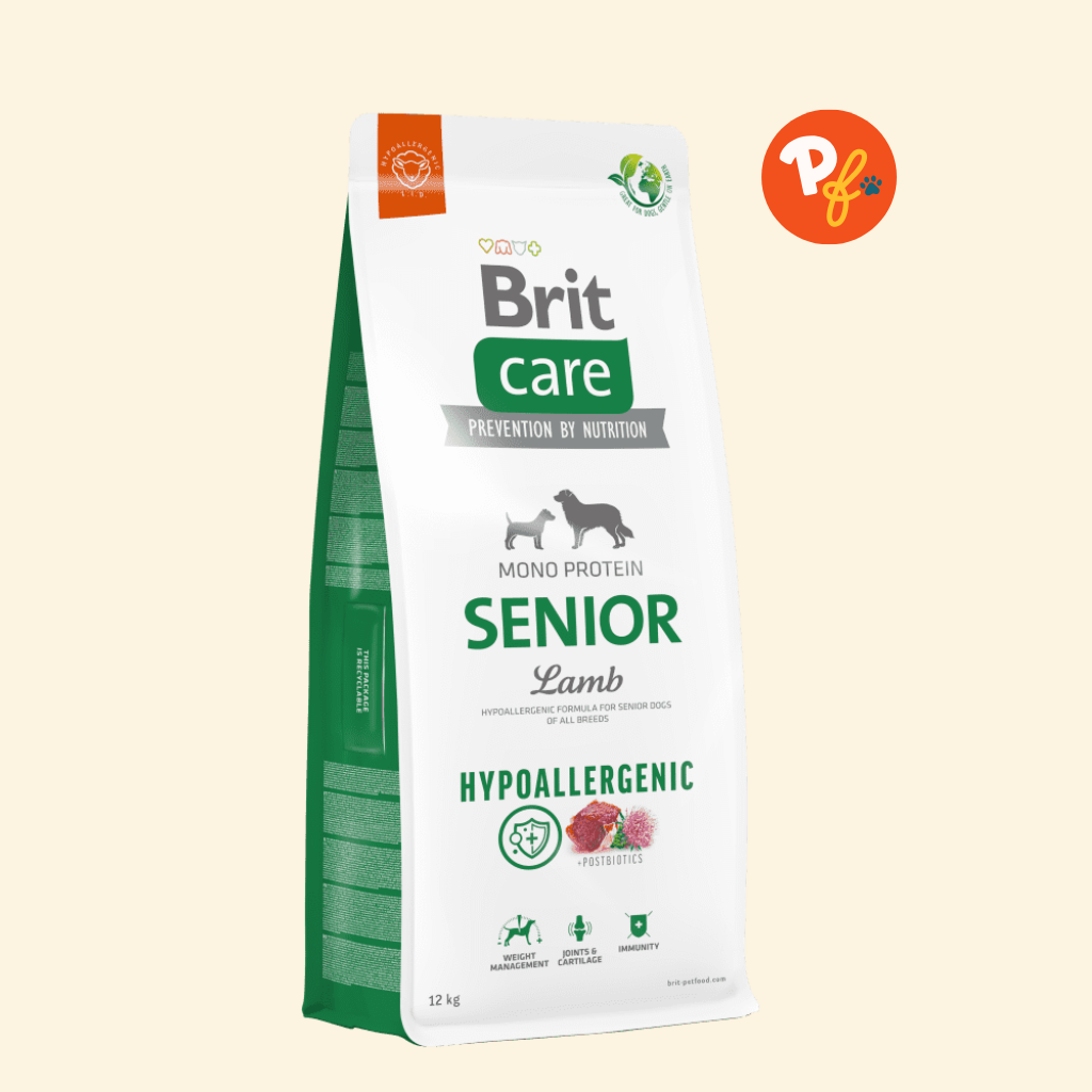 Brit Care Senior Dog Hypoallergenic Lamb