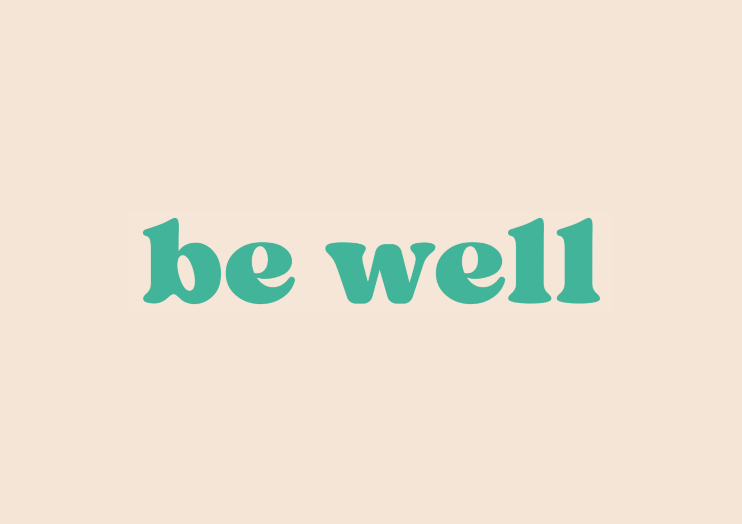 Be Well Logo. Be Well products now available at Pet Friendly's online pet supply store