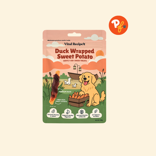 Vital Recipe Duck Wrapped Sweet Potato