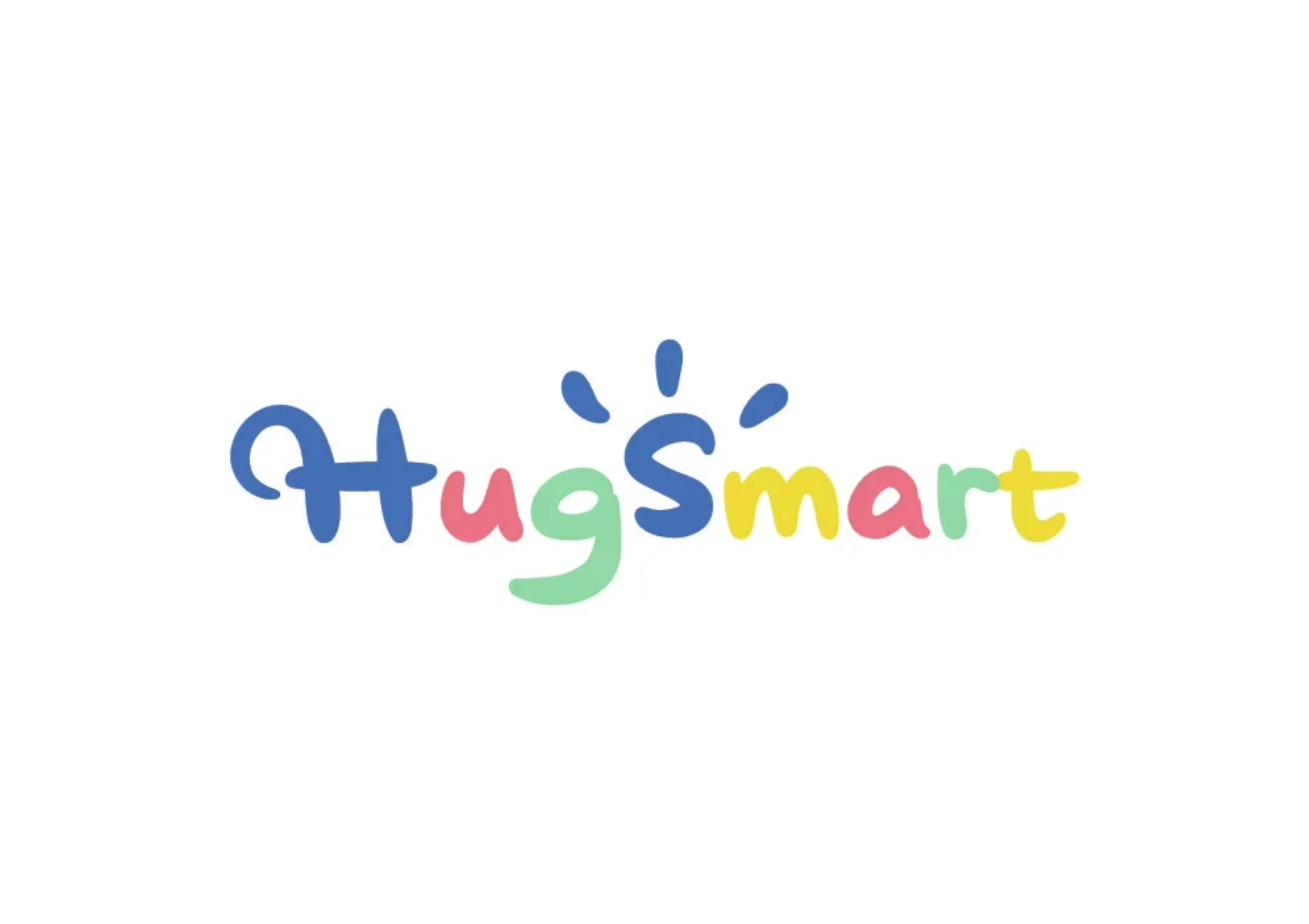 Hugsmart Logo. Hugsmart products now available on Pet Friendly's online website pet supply store.