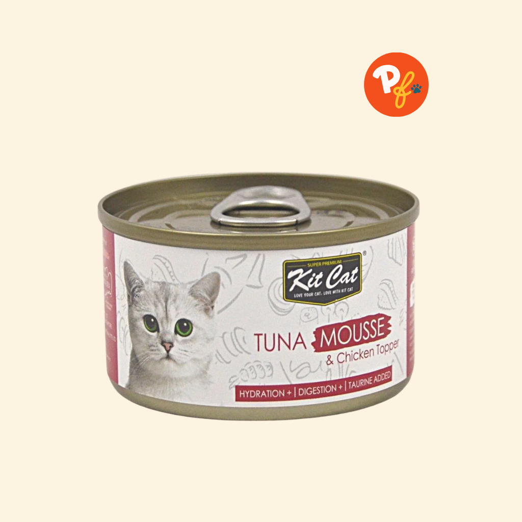 Kit Cat Tuna Mousse with Chicken Topper
