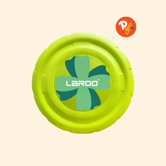 LaRoo Sonic Disc Frisbee (Yellow Green)