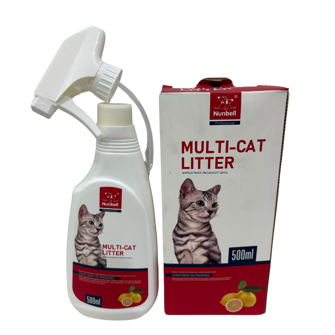 Nunbell - Cat Litter Deoderizing Spray 500ML (Anti-Bacterial L Deoderent)