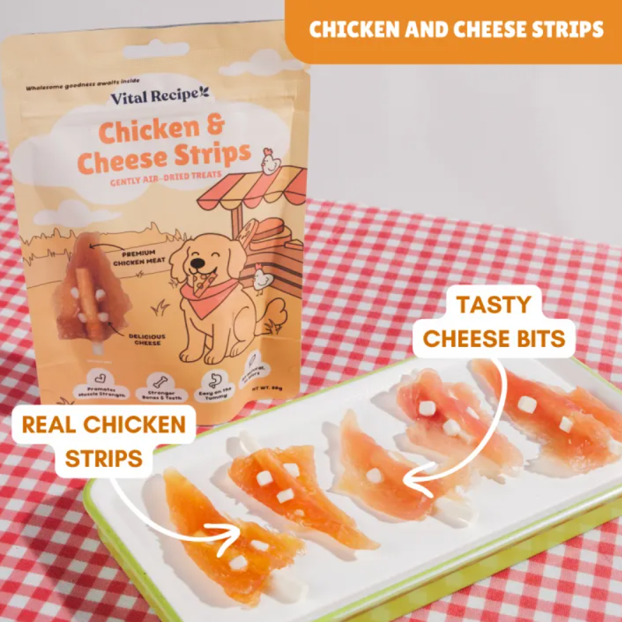 Vital Recipe Chicken and Cheese Strips