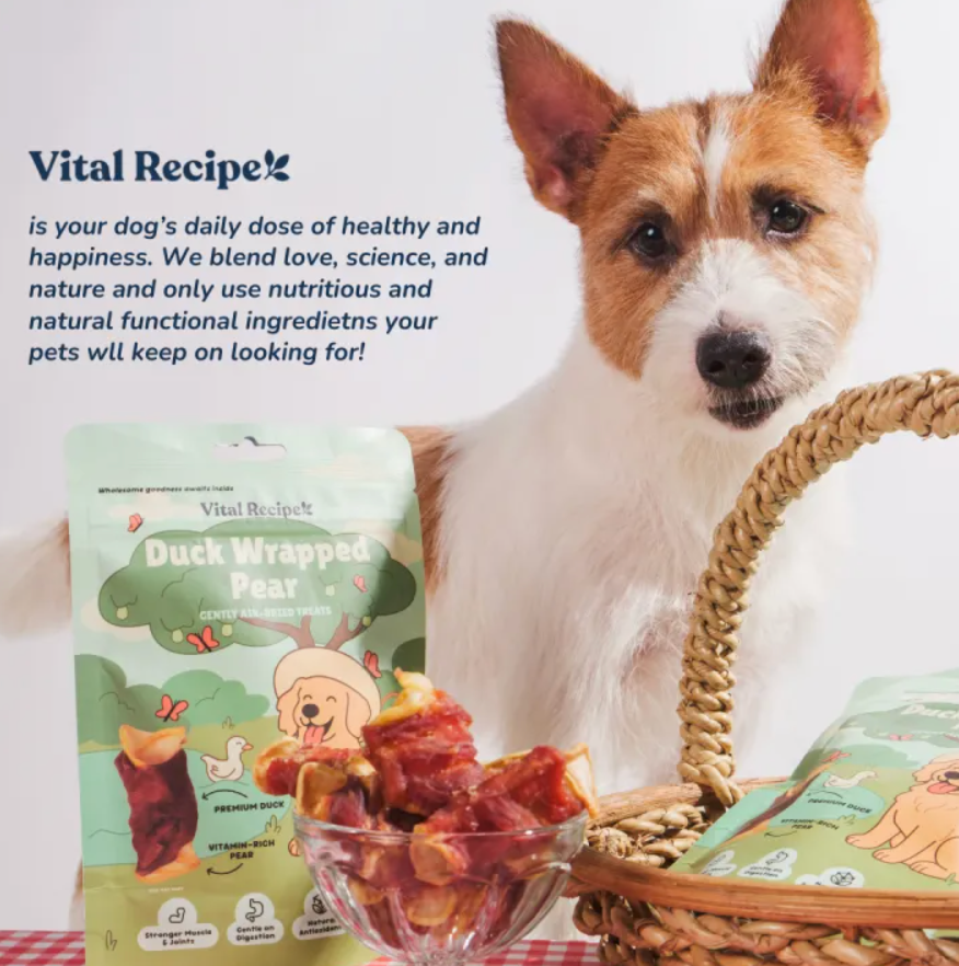 Vital Recipe Duck Wrapped Pear