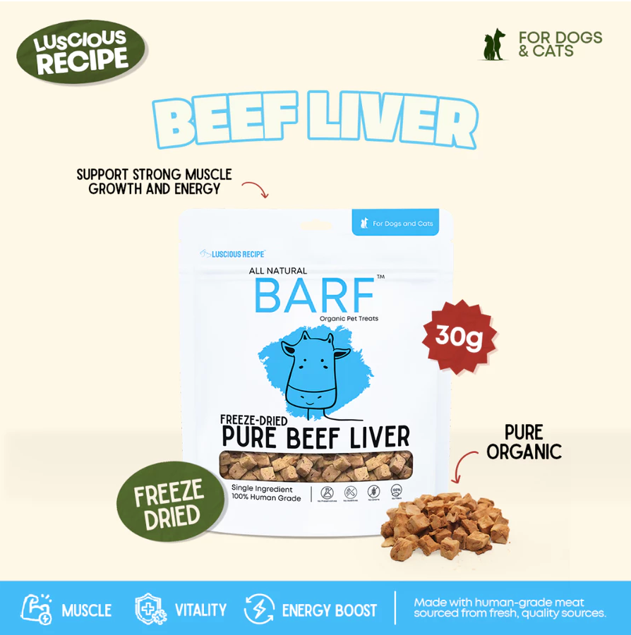 Luscious - Freeze Dried Beef Liver