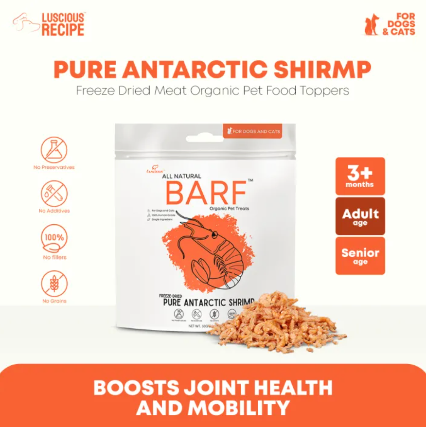 Luscious - Freeze Dried Antarctic Shrimp