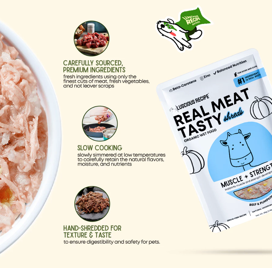 Luscious - Wet Food Pouch (Beef)