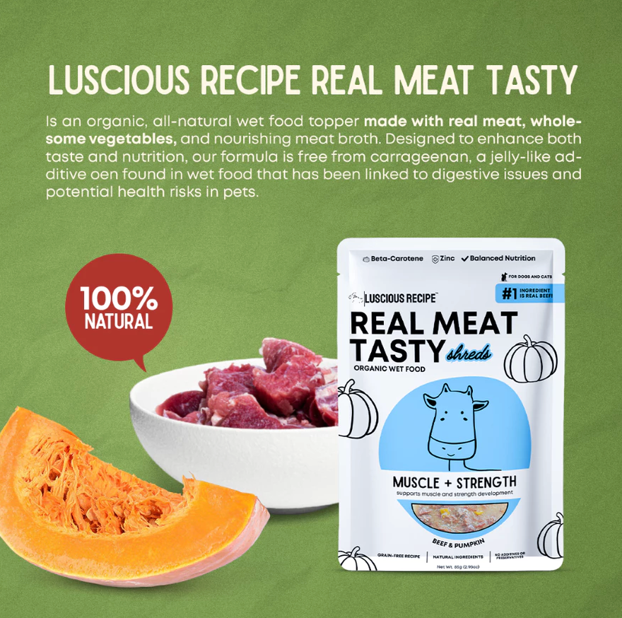 Luscious - Wet Food Pouch (Beef)