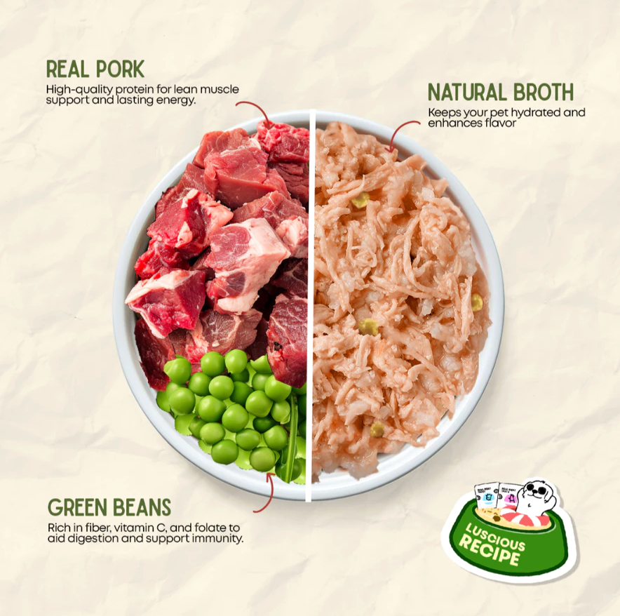 Luscious - Wet Food Pouch (Pork)