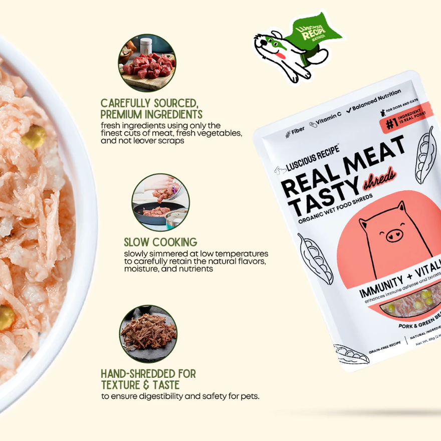 Luscious - Wet Food Pouch (Pork)