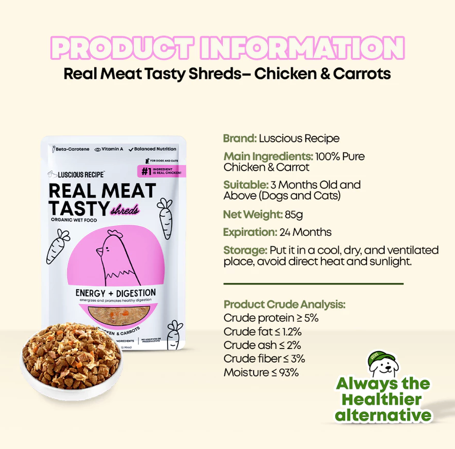Luscious - Wet Food Pouch (Chicken)