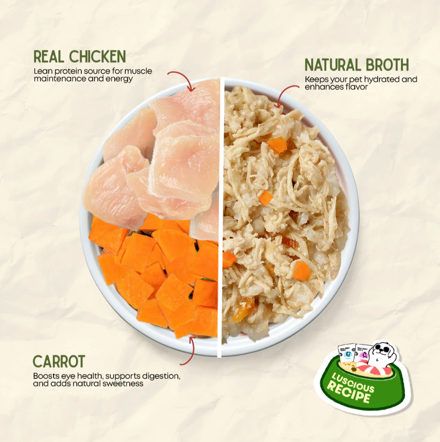 Luscious - Wet Food Pouch (Chicken)