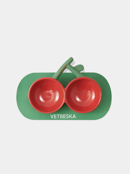 Vetreska - Cherry Ceramic Bowl