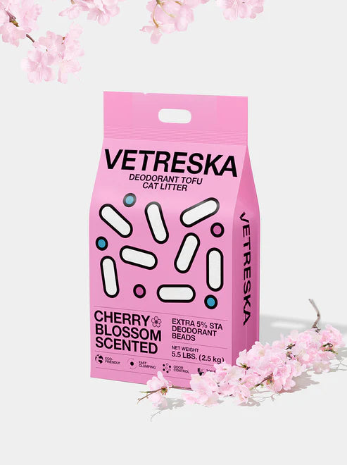 Vetreska Cat Litter Cherry Blossom