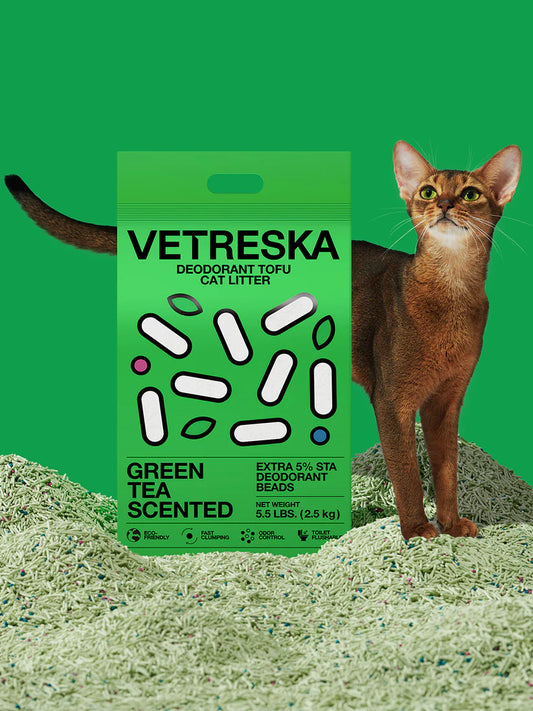 Vetreska - Deodorant Tofu Cat Litter Green Tea