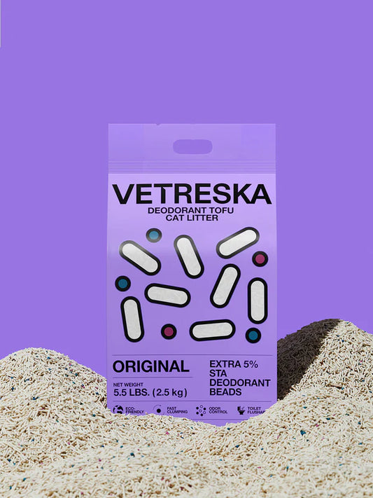 Vetreska - Deodorant Tofu Cat Litter Original