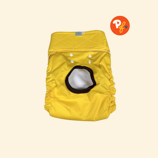 Furri Buddies - Yellow Female Wrap