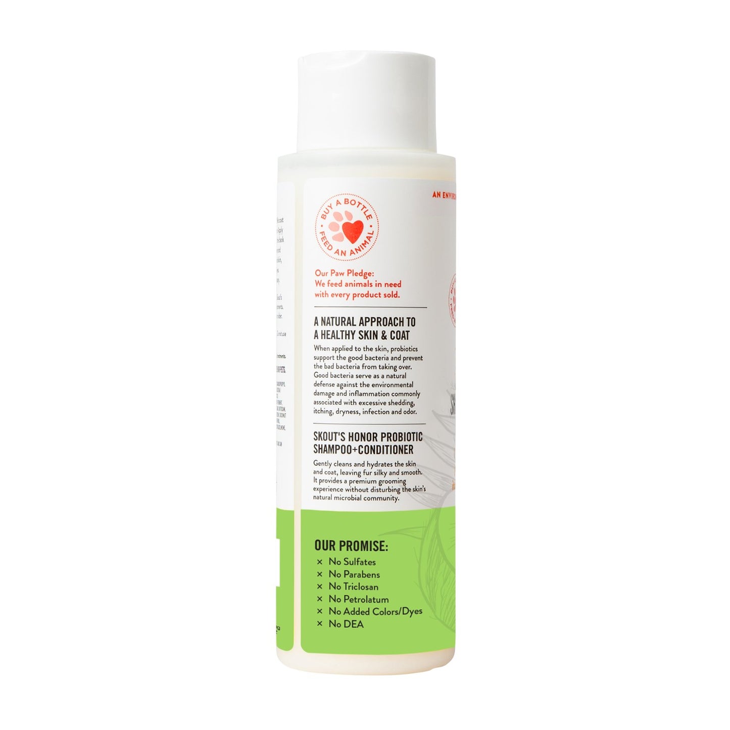 Skout's Honor Probiotic Shampoo and Conditioner Sunkissed Coconut