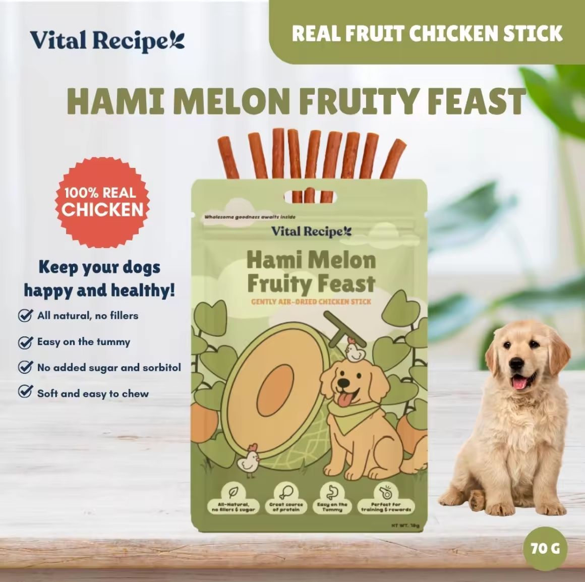 Vital Recipe - Hami Melon Fruity Feast